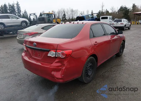 2011 Toyota Corolla Le z USA, uszkodzony, nr VIN JTDBU4EE3BJ097409